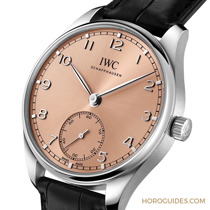 IWC - PORTUGIESER - IW358313 - 新登場! IWC Portugieser Automatic 40 鮭魚色面盤