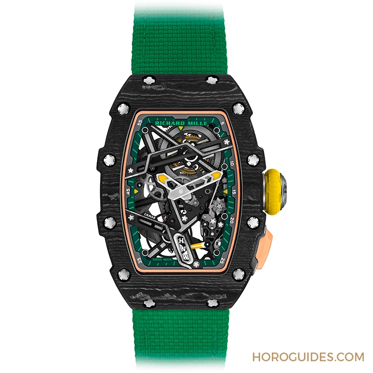 RICHARD MILLE - WOMEN - RM 07-04 - 精巧繽紛，輕透強悍｜RICHARD MILLE首款女性運動腕錶RM 07-04自動上鍊腕錶