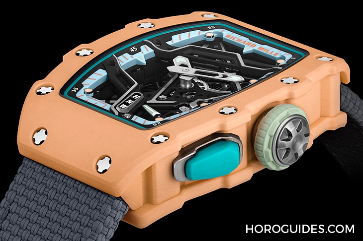 RICHARD MILLE - WOMEN - RM 07-04 - 精巧繽紛，輕透強悍｜RICHARD MILLE首款女性運動腕錶RM 07-04自動上鍊腕錶