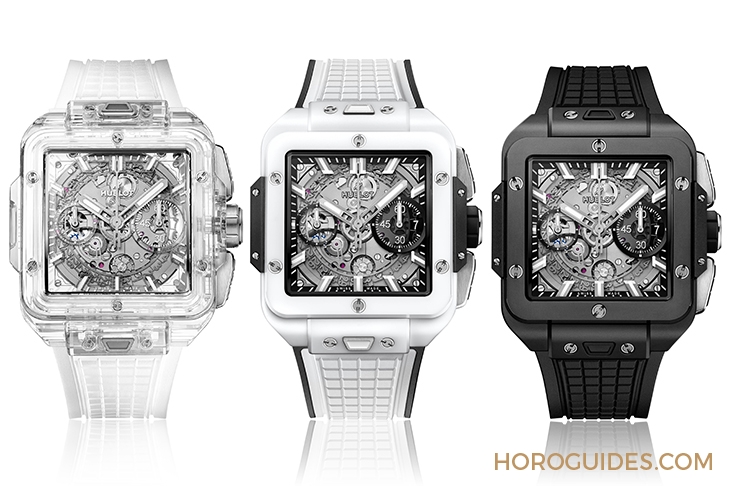 HUBLOT - SQUARE BANG - 821.JX.0120.RT - HUBLOT SQUARE BANG UNICO 計時腕錶 「宇宙魔方」新材質更有魅力