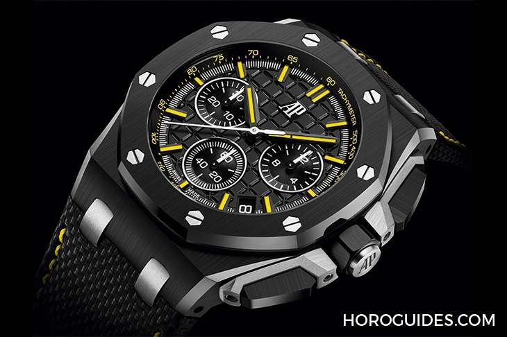 AUDEMARS PIGUET - ROYAL OAK OFFSHORE - 26420CE.OO.A005VE.01 - 愛彼AP Royal Oak Offshore 30週年黑色陶瓷計時碼錶:再現「魔鬼末日」限量版王者風範