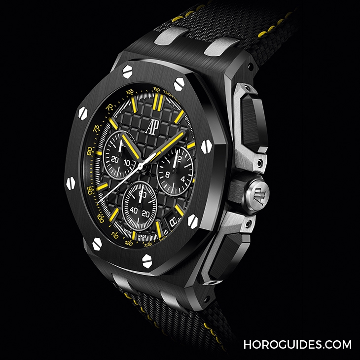 AUDEMARS PIGUET - ROYAL OAK OFFSHORE - 26420CE.OO.A005VE.01 - 愛彼AP Royal Oak Offshore 30週年黑色陶瓷計時碼錶:再現「魔鬼末日」限量版王者風範