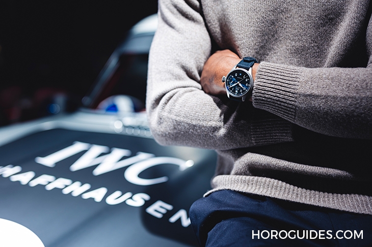 IWC - PILOT - IW501019 - 藍面鈦金屬錶殼!IWC推出大型飛行員腕錶Racing Works特別版