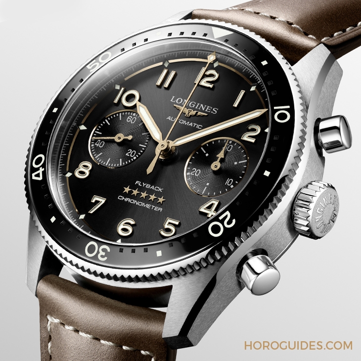 LONGINES - SPIRIT - L3.821.4.93.6 - LONGINES浪琴表Spirit Flyback先行者系列飛返計時腕錶，再展飛行榮耀