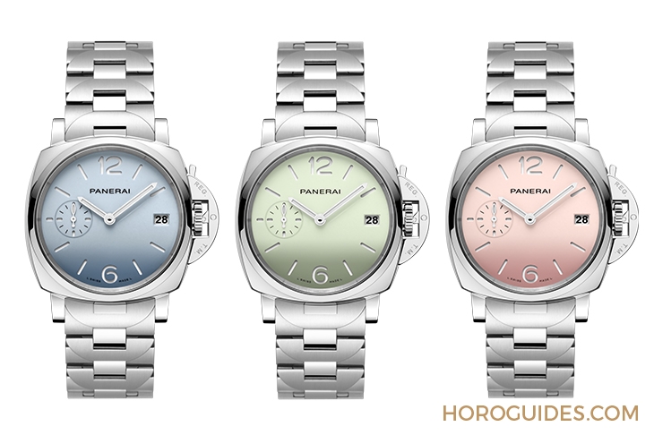 PANERAI - LUMINOR DUE - PAM01309 - Panerai品牌史上首次出現粉彩色錶盤！Luminor Due 38 毫米腕錶 
