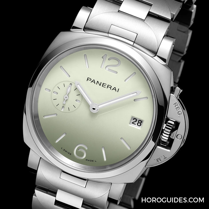 PANERAI - LUMINOR DUE - PAM01309 - Panerai品牌史上首次出現粉彩色錶盤！Luminor Due 38 毫米腕錶 