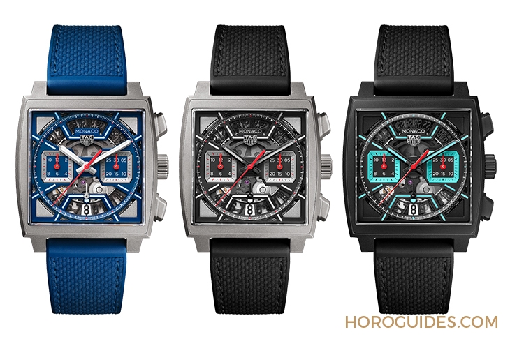 TAG HEUER - MONACO - CBL2184.FT6236 - TAG Heuer Monaco摩納哥系列計時碼錶首見鏤空錶盤設計
