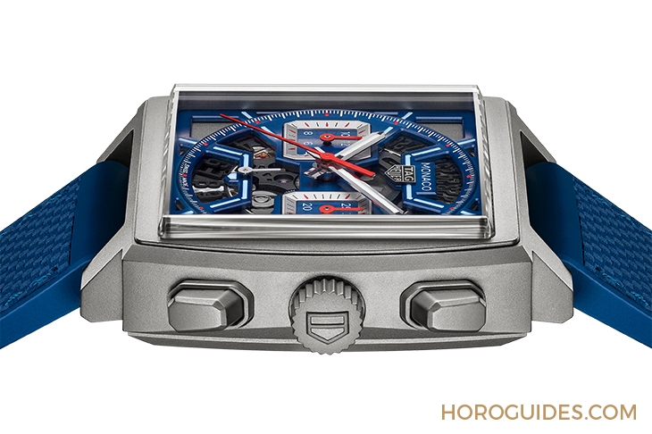 TAG HEUER - MONACO - CBL2184.FT6236 - TAG Heuer Monaco摩納哥系列計時碼錶首見鏤空錶盤設計