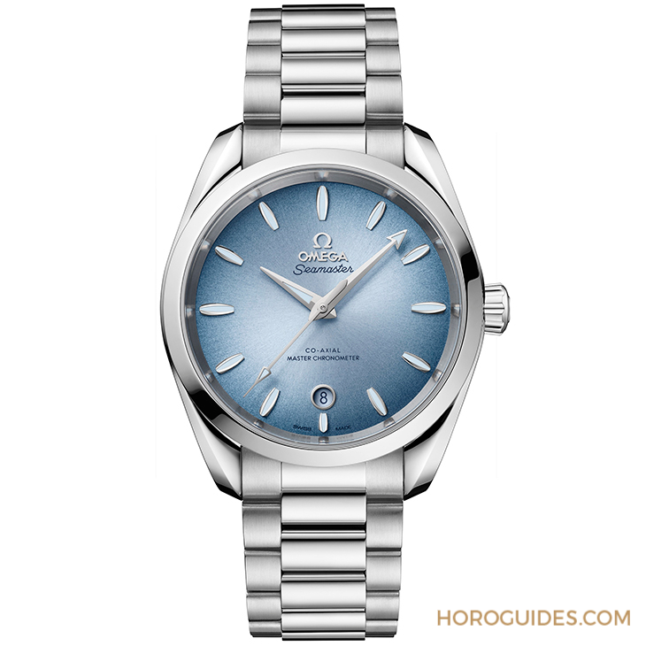 OMEGA - SEAMASTER - 215.30.46.21.03.002 - OMEGA海馬系列75週年，夏日藍面11員全新報到！色調深淺絕妙對應防水深度