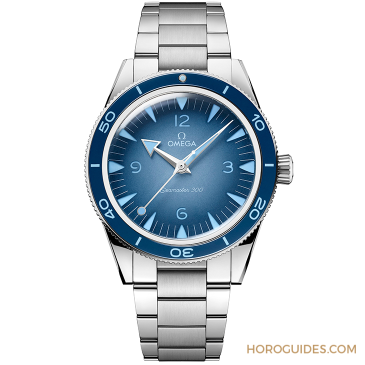 OMEGA - SEAMASTER - 215.30.46.21.03.002 - OMEGA海馬系列75週年，夏日藍面11員全新報到！色調深淺絕妙對應防水深度
