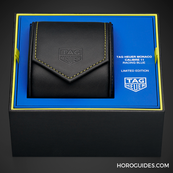 TAG HEUER - MONACO - CAW218C.FC6548 - 法國賽車藍來了,TAG Heuer Monaco計時碼錶限量新色亮相