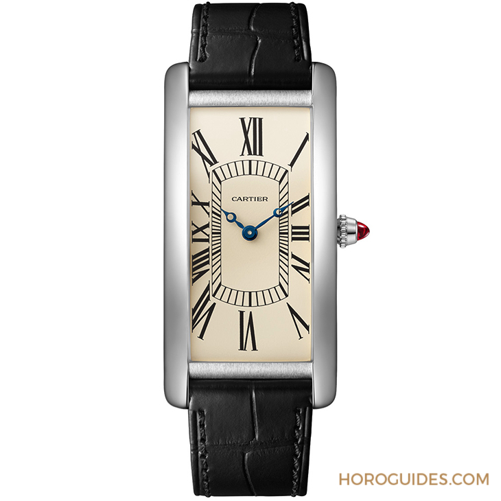 CARTIER - TANK - WGTA0193 - 復刻典藏,Cartier Les Rééditions系列腕錶推出第三款珍藏之作:Tank Cintrée鉑金腕錶