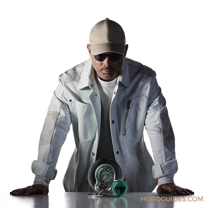 HUBLOT - MP - 916.NX.5202.NK - 懷錶、項鍊錶、座鐘三合一！HUBLOT Daniel Arsham鈦晶懷錶搭載Meca-10機芯限量現身