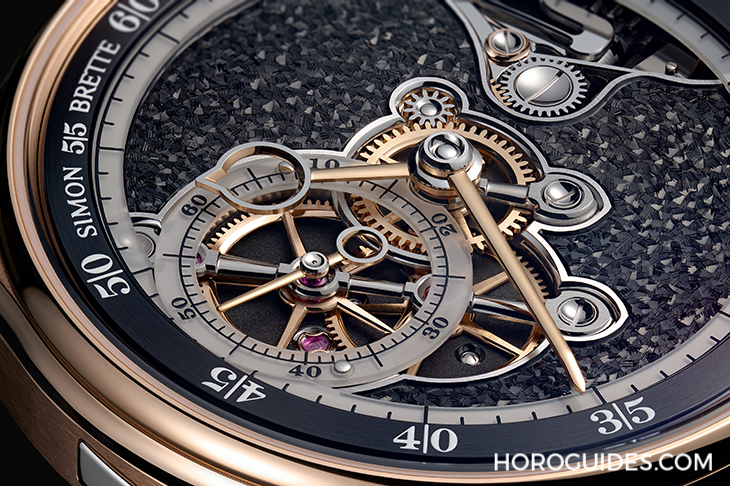 SIMON BRETTE - SIMON BRETTE - (CHRONOMÈTRE ARTISANS ROSE GOLD) - 細節進化!新銳獨立製錶師Simon Brette旋風又起,推出黑金新作Chronomètre Artisans Rose