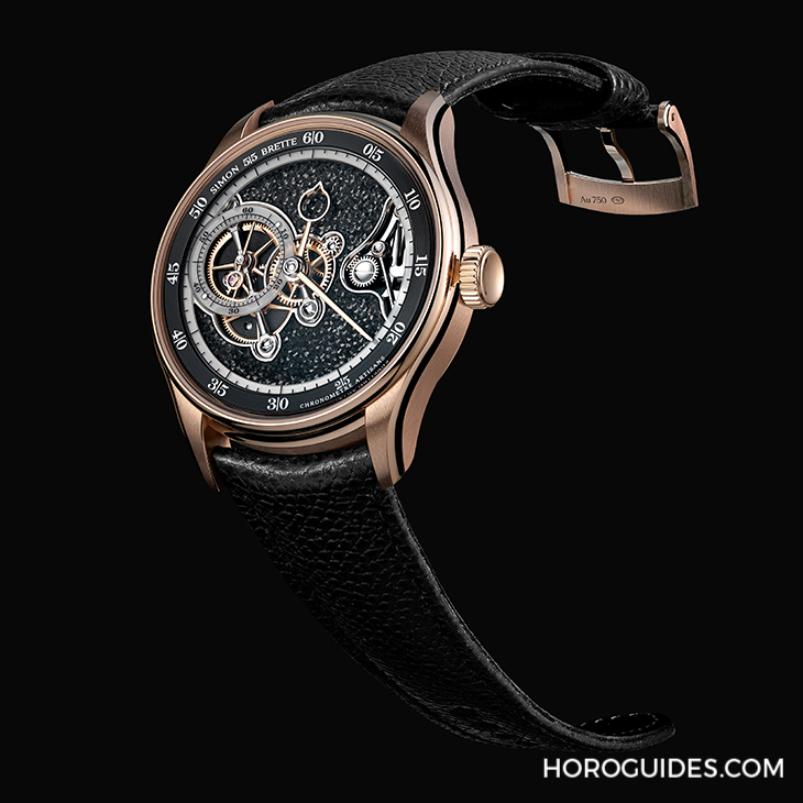 SIMON BRETTE - SIMON BRETTE - (CHRONOMÈTRE ARTISANS ROSE GOLD) - 細節進化!新銳獨立製錶師Simon Brette旋風又起,推出黑金新作Chronomètre Artisans Rose