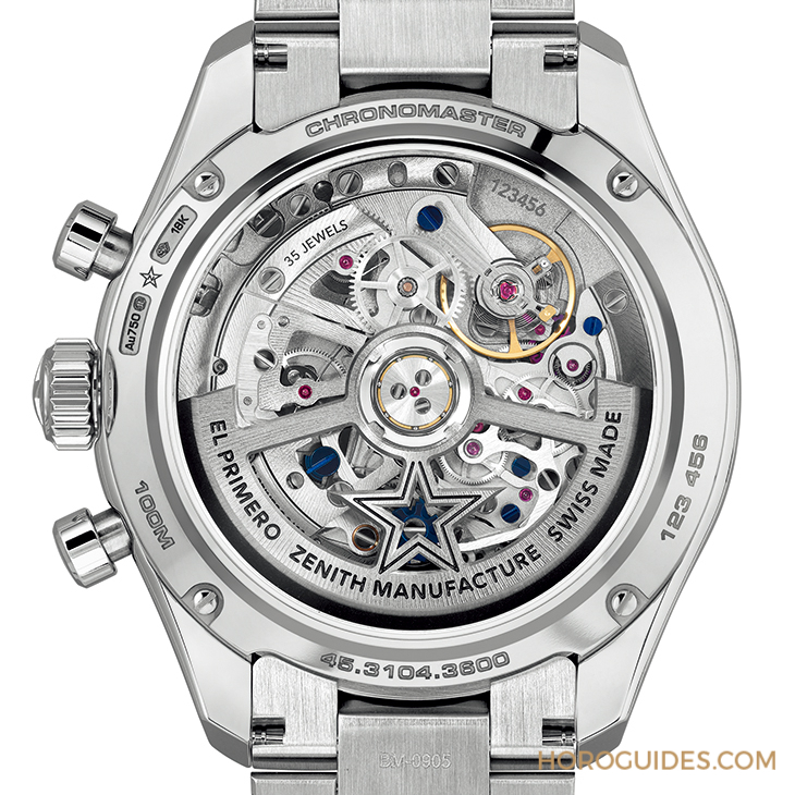 ZENITH - CHRONOMASTER - 45.3104.3600/21.M3100 - 2025 LVMH Watch Week速報:Zenith推出 Chronomaster Sport Rainbow 彩虹腕錶