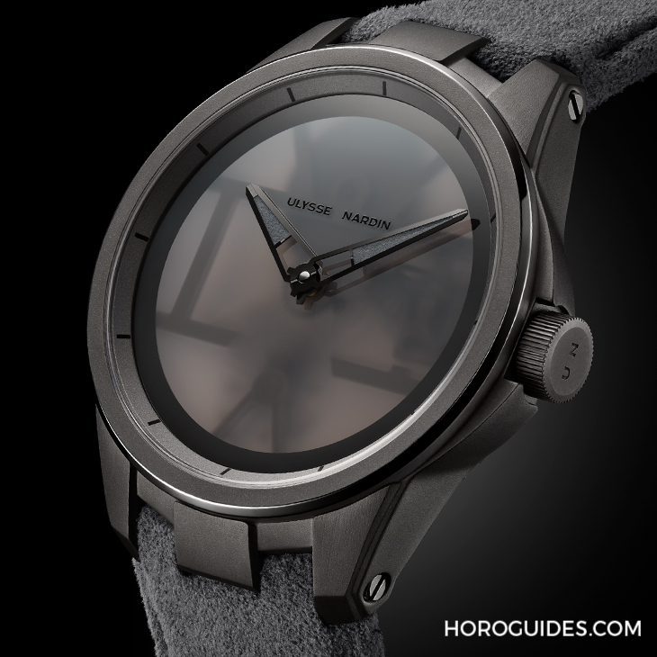 ULYSSE NARDIN - Blast - 3713-260LE-9A-SEVER/0A - 極簡、鏤空、朦朧、單色調，ULYSSE NARDIN Blast  [Amoureuxpeintre]霜刃腕錶
