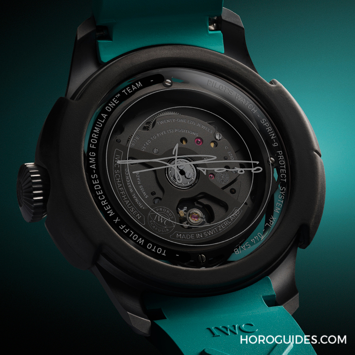 IWC - PILOT - IW356201 - IWC全新限量時計亮相,向Mercedes-AMG F1領隊Toto Wolff致敬