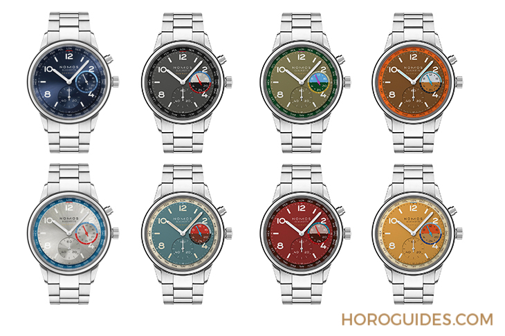 NOMOS - CLUB - 790 - 專為新世代旅人打造,Nomos推出全新Club Sport世界時間腕錶