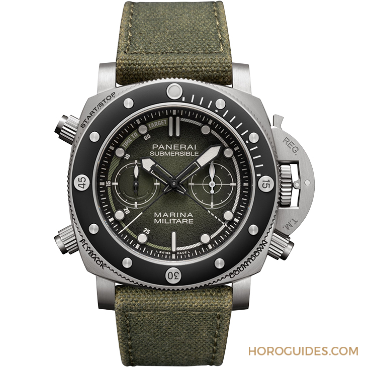 PANERAI - SUBMERSIBLE - PAM01699 - Panerai全新體驗版腕錶PAM01699現身,藏家親自體驗義大利海軍航空部隊軍事洗禮