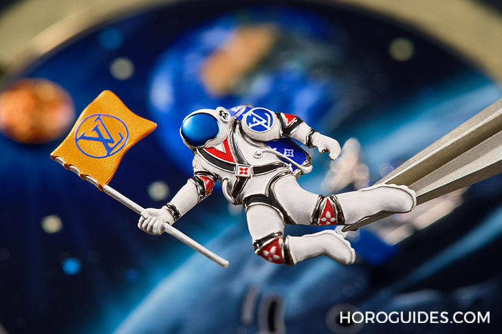 LOUIS VUITTON - TAMBOUR - W9TI12 - 當高級製錶飛向宇宙！LOUIS VUITTON推出全新工藝傑作Tambour Taiko Galactique