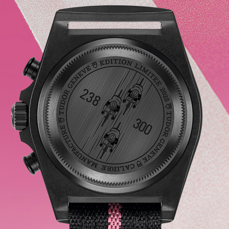 TUDOR - PELAGOS - M25827KNRS-0001 - 向粉紅戰衣致敬!TUDOR帝舵表推出限量Pelagos FXD Chrono「粉紅款」腕錶