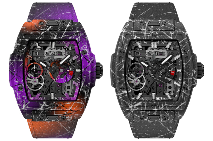 HUBLOT - SPIRIT OF BIG BANG - 614.XCN.1172.NR.STR25 - 宇舶再掀潮流風暴！全新Spirit of Big Bang Meca-10 街頭藝術腕錶登場