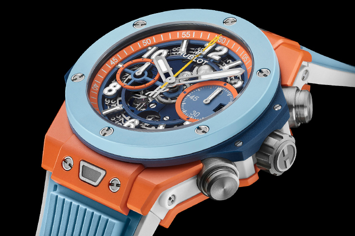 HUBLOT - BIG BANG - 441.ES.5199.RX - 夏日強勢登場：HUBLOT Big Bang Unico Summer 2025 雙彩陶瓷腕錶限量亮相