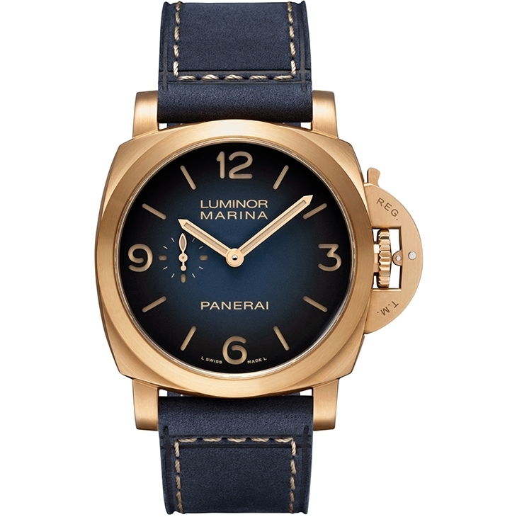 PANERAI - LUMINOR MARINA - PAM01678 - 青銅美學的再進化:Panerai Luminor Marina PAM01678 展現材質的時間語言