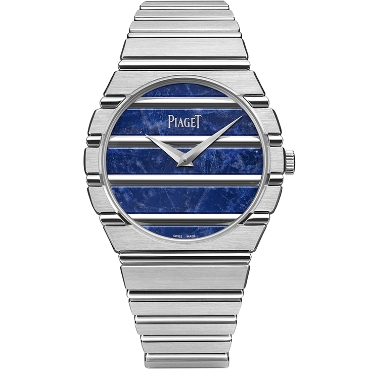 PIAGET - POLO - G0A51151 - 藍方鈉石點綴：PIAGET Polo 79再現全金風華