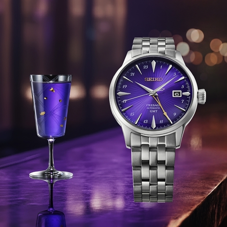 SEIKO - PRESAGE - HCB006 - SEIKO 145週年紀念第三彈登場！「江戶紫」限量腕錶致敬東京歷史