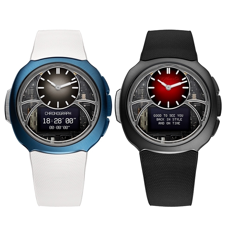 H. MOSER & CIE - STREAMLINER - 6DI0-1202 - 亨利慕時 Off-Grid:一只介於機械與數位之間的混血腕錶