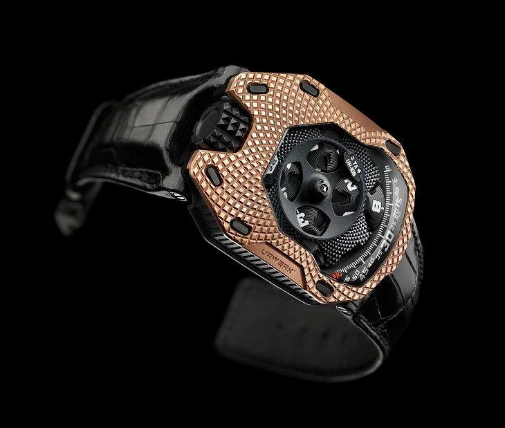 URWERK UR-105 Raging Gold金色魅力