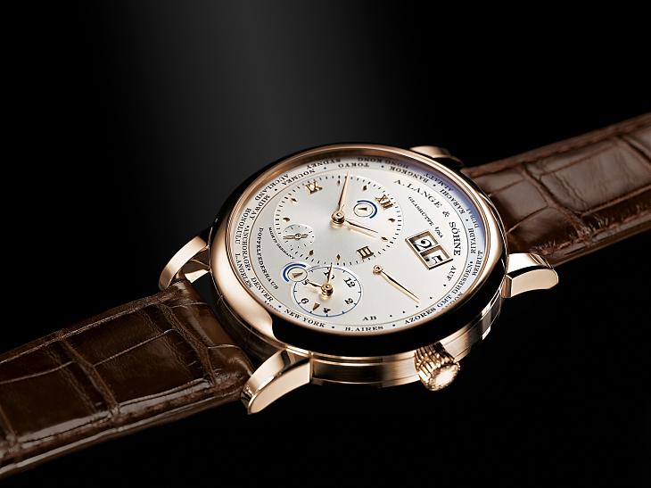 A. LANGE & SÖHNE - LANGE 1 - 朗格 Lange 1 Time Zone蜂蜜金特別版