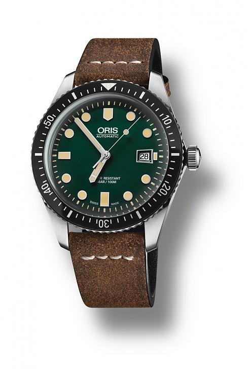 ORIS - DIVING - ORIS Divers Sixty-Five 綠光新色