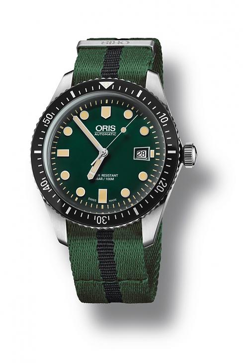 ORIS - DIVING - ORIS Divers Sixty-Five 綠光新色