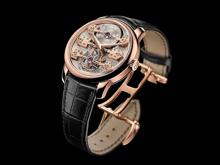 GIRARD-PERREGAUX - GP 225周年 Esmeralda玫瑰金陀飛輪