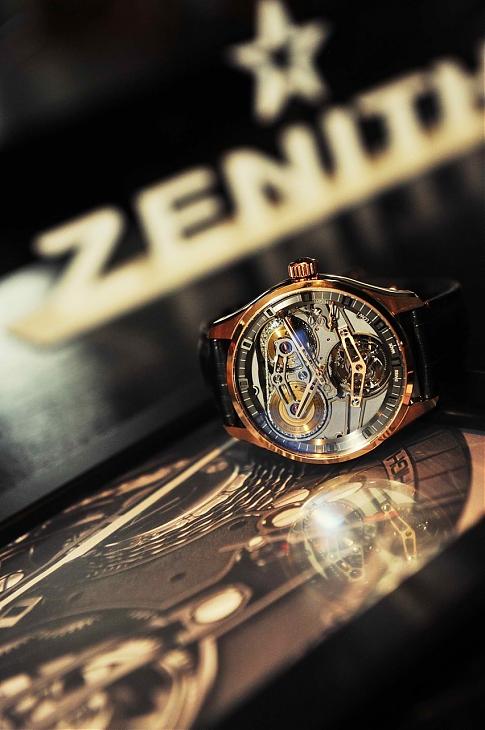 ZENITH - ZENITH 透視陀飛輪與芝麻鍊的完美結合