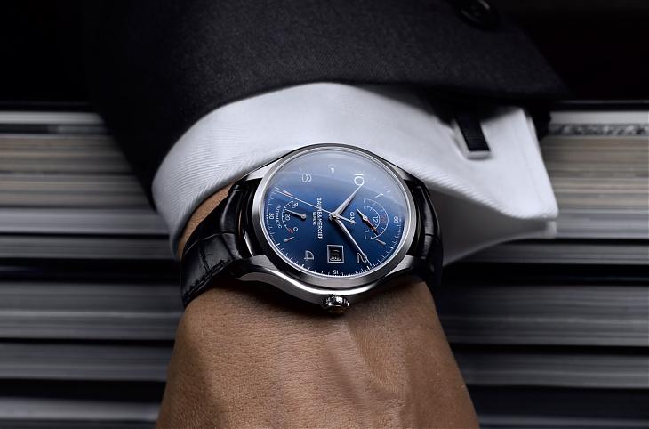 Baume & Mercier - Pre- SIHH 2017 藍面+日期+雙時區 名士錶最實用的Clifton