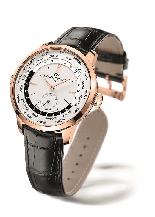 GIRARD-PERREGAUX - 1966 - 不只是dress watch更有實用的世界時間控制功能 GP WW.TC