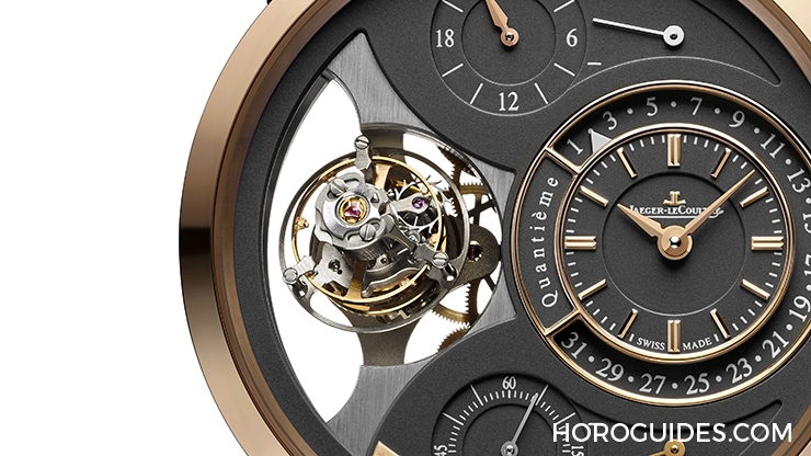 JAEGER-LECOULTRE - 灰面玫瑰金 積家今年最複雜Duomètre雙軸陀飛輪
