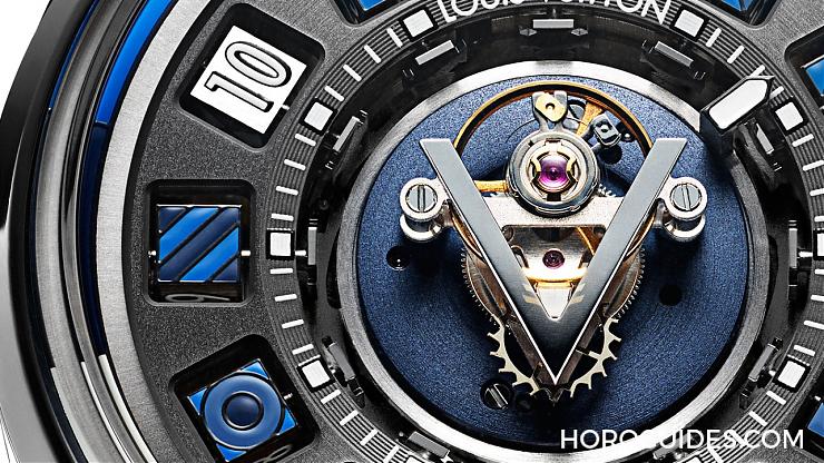 LOUIS VUITTON - ESCALE - Escale Spin Time藍藍陀飛輪 一眼便知LV