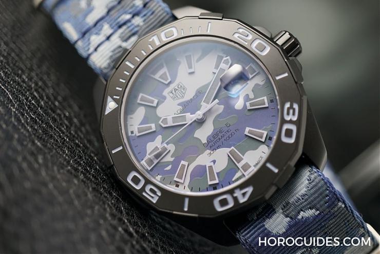 TAG HEUER - AQUARACER - WAY208D.FC8221 - [BASEL] 軍事「瘋」AQUARACER Camouflage 從頭到腳都超迷彩