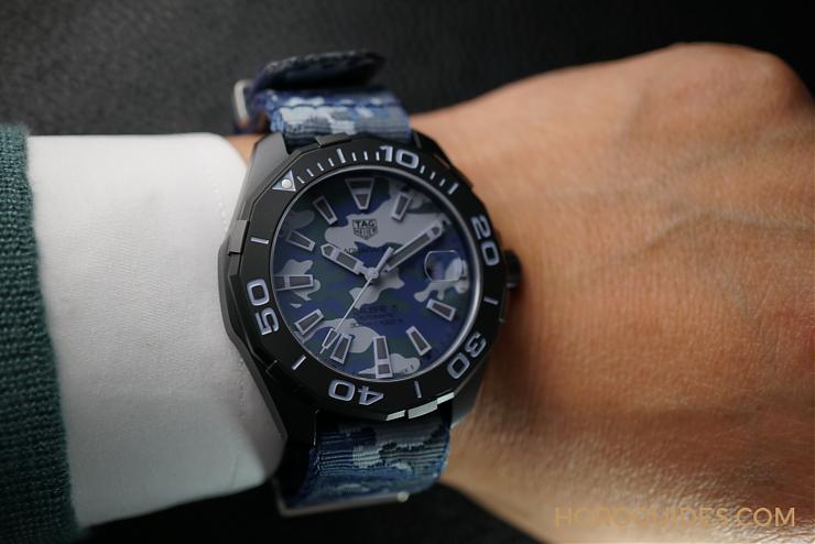 TAG HEUER - AQUARACER - WAY208D.FC8221 - [BASEL] 軍事「瘋」AQUARACER Camouflage 從頭到腳都超迷彩
