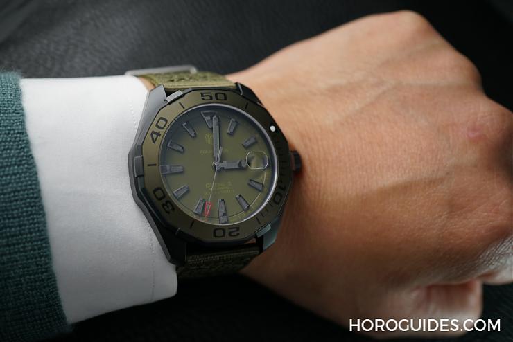 TAG HEUER - AQUARACER - WAY208D.FC8221 - [BASEL] 軍事「瘋」AQUARACER Camouflage 從頭到腳都超迷彩