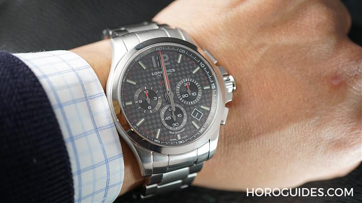 LONGINES - CONQUEST - L3.727.4.66 - 一年只差5秒！浪琴V.H.P.就是一個「準」字了得