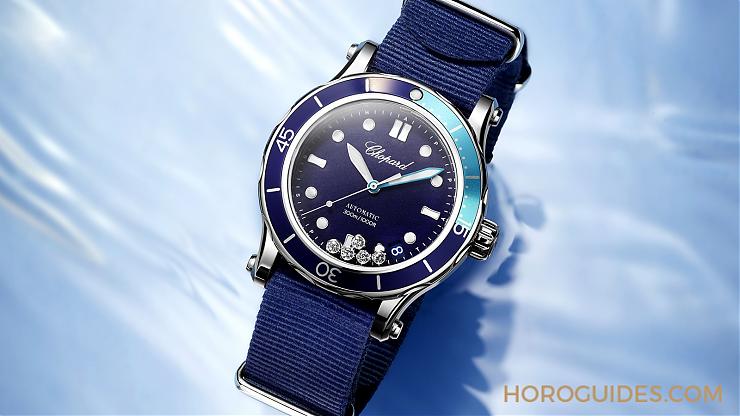 CHOPARD - HAPPY DIAMONDS - 278587-3001 - Happy Sport第一支潛水錶Happy Ocean更中性
