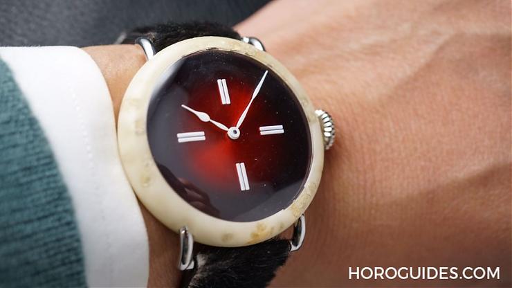 H. MOSER & CIE - 「時」踐家亨利慕時 Swiss Mad+Swiss Alp Watch 佳士得高價拍出