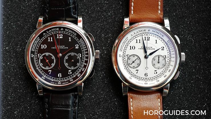 A. LANGE & SÖHNE - 朗格1815計時碼錶 黑盤面 幫你測脈搏