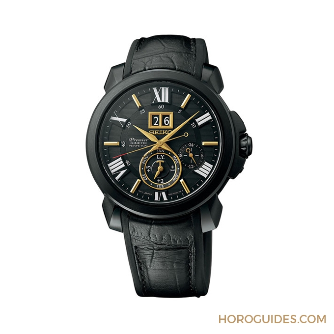 SEIKO - PREMIER - SNP146 - 動力續航為Novak Djokovic助陣 SEIKO Premier Kinetic特別版
